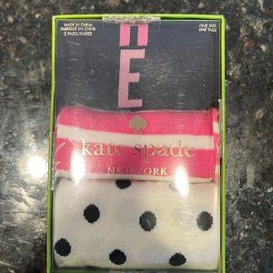 New in Box- Kate Spade Socks